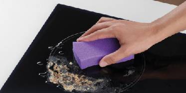 Nettoyage de la plaque de cuisson – étape 2
