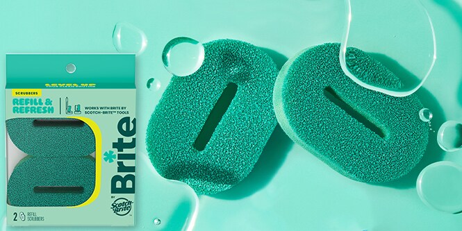 Éponges à récurer de rechange Brite by Scotch-Brite™
